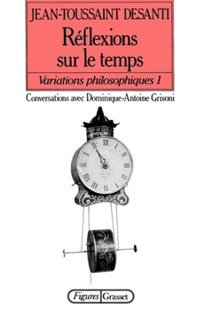 Paperback Réflexions sur le temps [French] Book