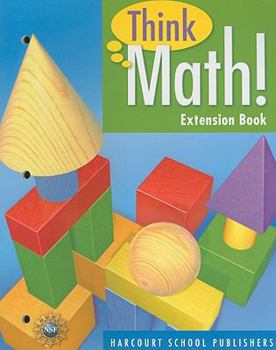 Paperback Think Math! Extension Book, Grade 3 Book