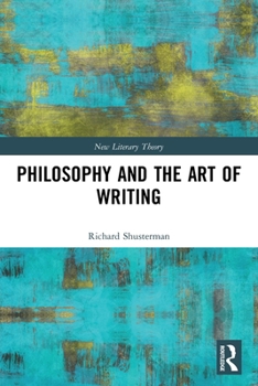 Paperback Philosophy and the Art of Writing Book
