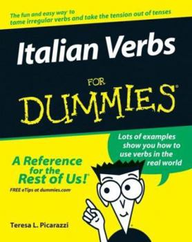 Paperback Italian Verbs for Dummies Book