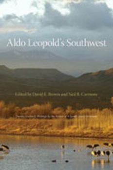 Paperback Aldo Leopold's Southwest Book