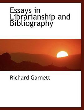 Paperback Essays in Librarianship and Bibliography Book