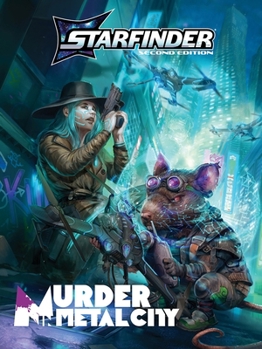 Paperback Starfinder Murder in Metal City Deluxe Adventure Book