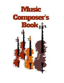 Paperback Music Composer's Book: 200 Pages of Imagination Book