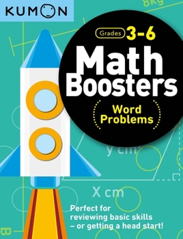 Paperback Kumon Math Boosters: Word Problems Book