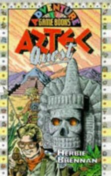 Paperback Aztec Quest (Adventure Game Books) Book