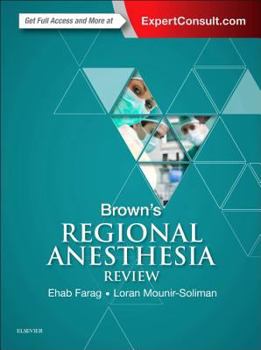 Paperback Brown's Regional Anesthesia Review Book