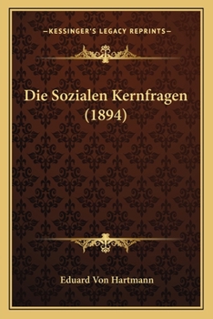 Paperback Die Sozialen Kernfragen (1894) [German] Book