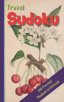 Paperback Travel Sudoku: Sudoku Medium to Hard Book