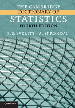 Hardcover The Cambridge Dictionary of Statistics Book