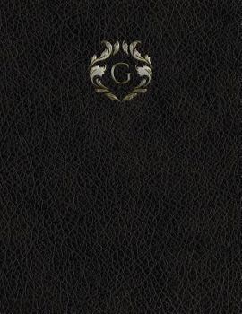 Paperback Monogram "g" Grid Sketchbook Book