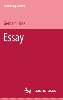 Hardcover Essay: Sammlung Metzler, 83 [German] Book