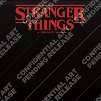 Calendar Stranger Things Wall Calendar Book