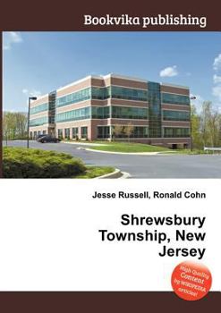 Paperback Shrewsbury Township, New Jersey Book