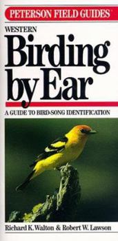 Paperback Peterson Field Guide (R) to Western Birding by Ear: A Guide to Bird Song Identification Book