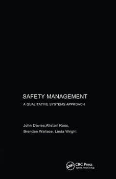 Paperback Safety Management: A Qualitative Systems Approach Book