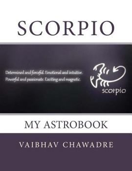 Paperback Scorpio: My AstroBook Book