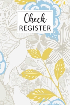 Check Register: Simple Check Register Checkbook Registers Check and Debit Card Register 6 Column Payment Record Personal Checkbook Checking Account ... Ledgers Account Tracker Check Log Book