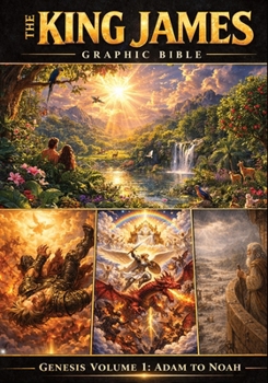 Paperback The King James Graphic Bible Genesis Volume 1 Adam to Noah Book