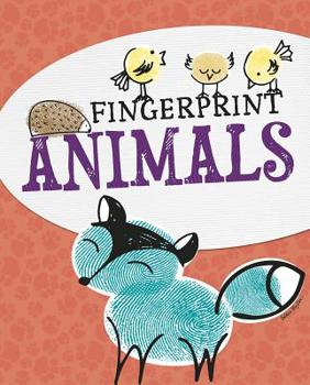 Hardcover Fingerprint Animals Book