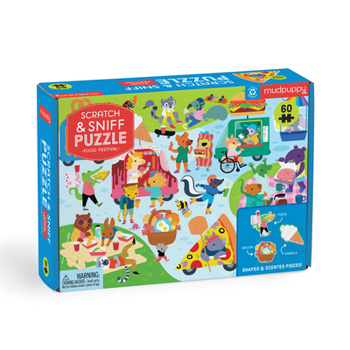 Misc. Food Festival 60 Piece Scratch and Sniff Puzzle Book