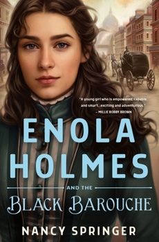 Hardcover Enola Holmes and the Black Barouche Book