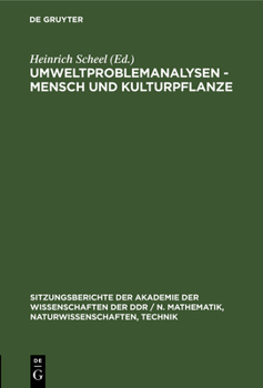 Hardcover Umweltproblemanalysen - Mensch Und Kulturpflanze [German] Book