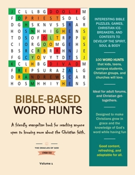 Paperback Bible-Based Word Hunts Book