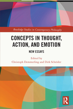 Paperback Concepts in Thought, Action, and Emotion: New Essays Book