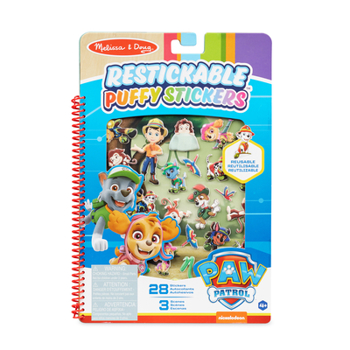 Misc. Paw Patrol Puffy Sticker Pad - Jungle Book
