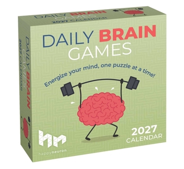 Paper Catalog Daily Brain Games 2027 Day-To-Day Calendar: Energize Your Mind, One Puzzle at a Time! Book