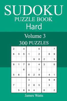 Paperback 300 Hard Sudoku Puzzle Book