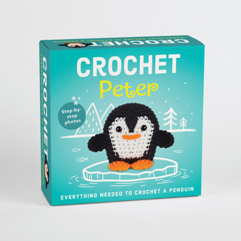Misc. Pil Crochet Kit for Beginners - Peter the Penguin Amigurumi - Complete DIY Kit with Step-By-Step Instructions, Yarn, Hook, Safety Eyes & Stuffing - Ma Book