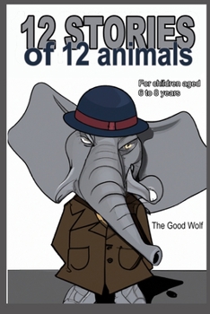 Paperback 12 stories of 12 animals Book