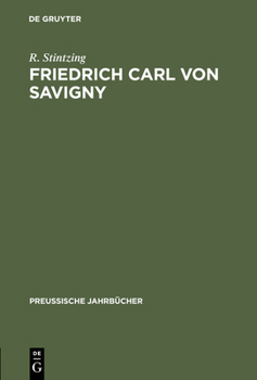 Friedrich Carl Von Savigny