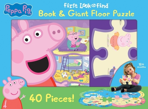 Misc. Peppa Pig: First Look and Find Book and Giant Floor Puzzle Book