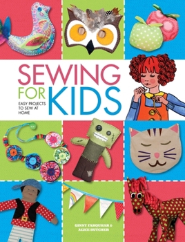 Hardcover Sewing For Kids Book