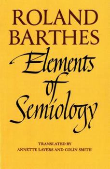 Paperback Elements of Semiology Book