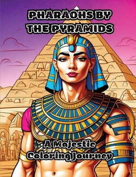 Paperback Pharaohs by the Pyramids: A Majestic Coloring Journey Book