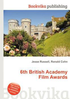 Paperback 6th British Academy Film Awards Book