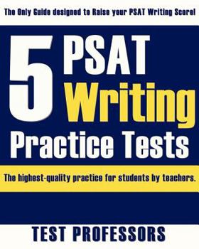 Paperback 5 PSAT Writing Practice Tests Book