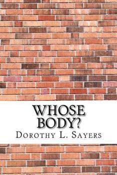 Paperback Whose Body? Book