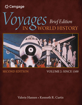 Paperback Voyages in World History, Volume II, Brief Book