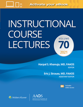 Hardcover Instructional Course Lectures: Volume 70 Print + eBook with Multimedia Book