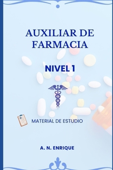 Paperback Auxiliar de Farmacia curso básico: Material de estudio [Spanish] Book