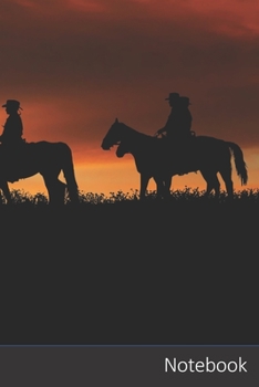 Notebook: サンセット、西部、風景、自然 ノートブック/ 日記 / ライティングブック /