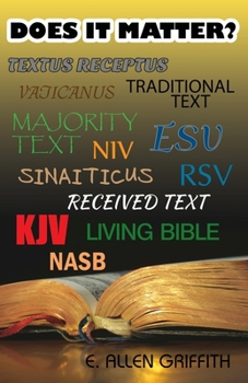 Paperback Does It Matter? Book