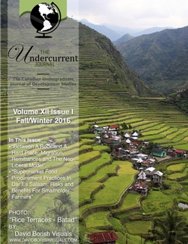 Paperback Undercurrent Journal: Vol. 12, Issue 1 (Fall/Winter 2016) [B&W] Book