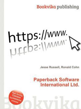 Paperback Paperback Software International Ltd. Book