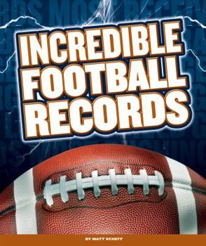 Library Binding Incredible Football Records Book
